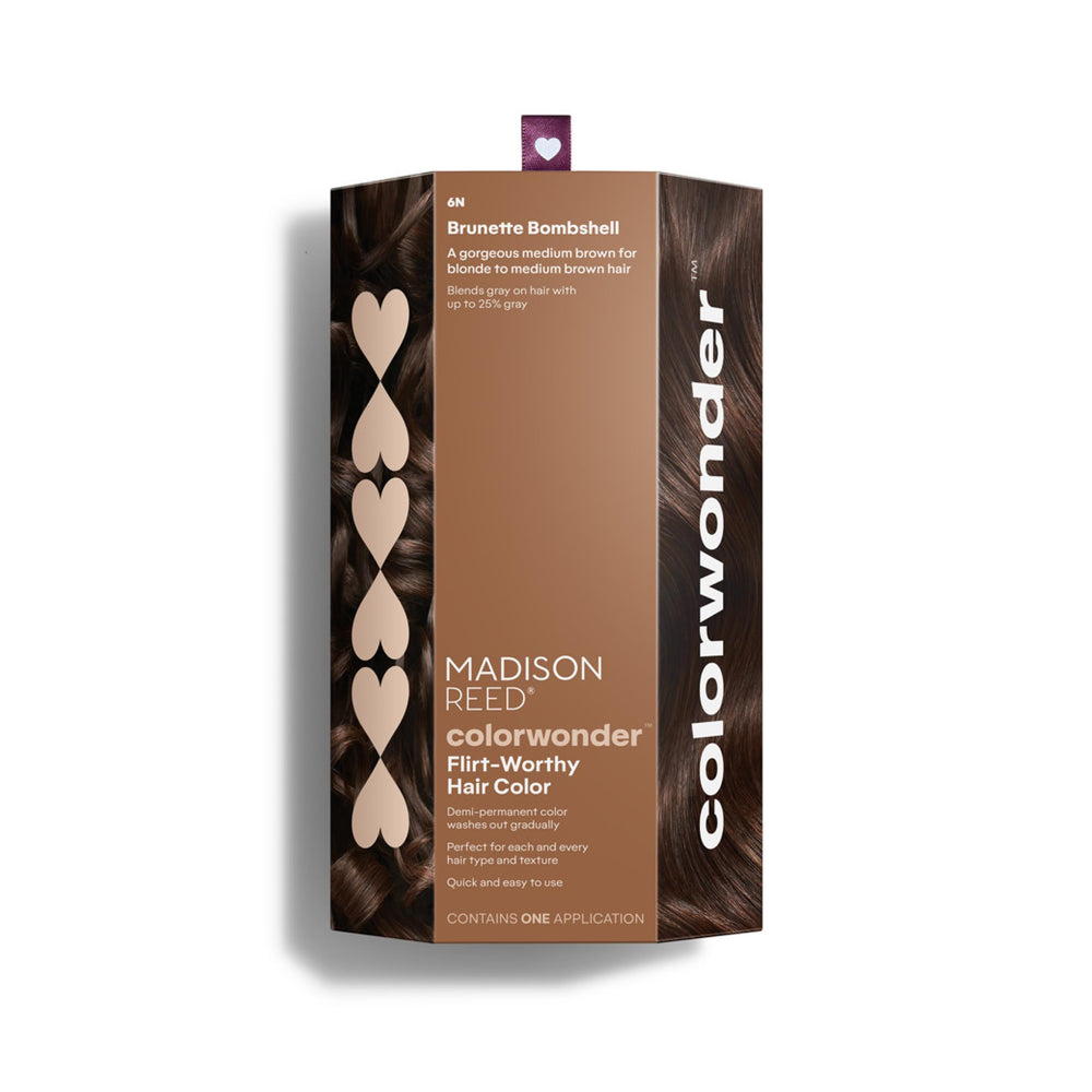 Madison Reed colorwonder 6N medium brown dye tube delivering salon-like color at home
