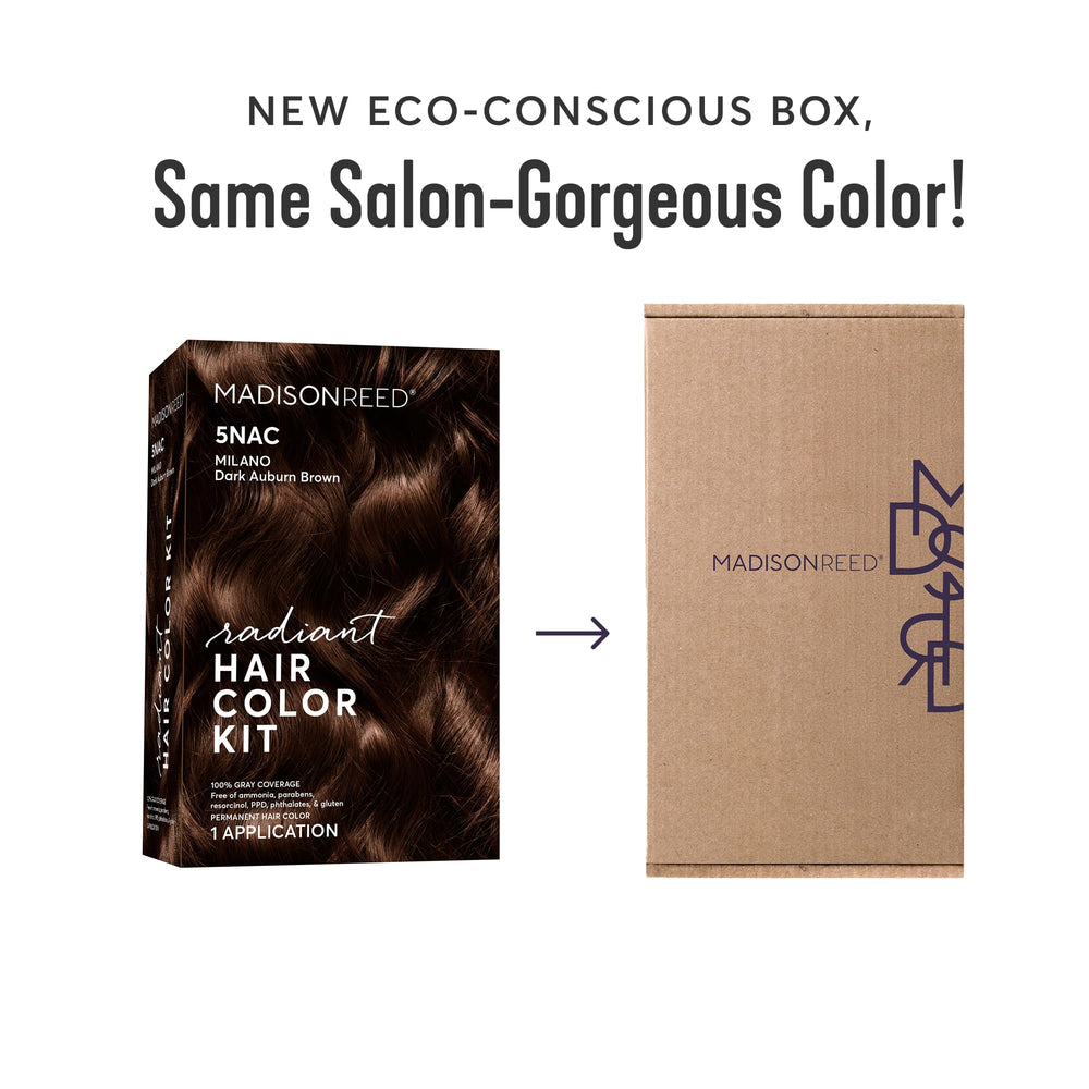 Madison Reed Milano Brown 5NAC tube and color cream for easy at-home color.