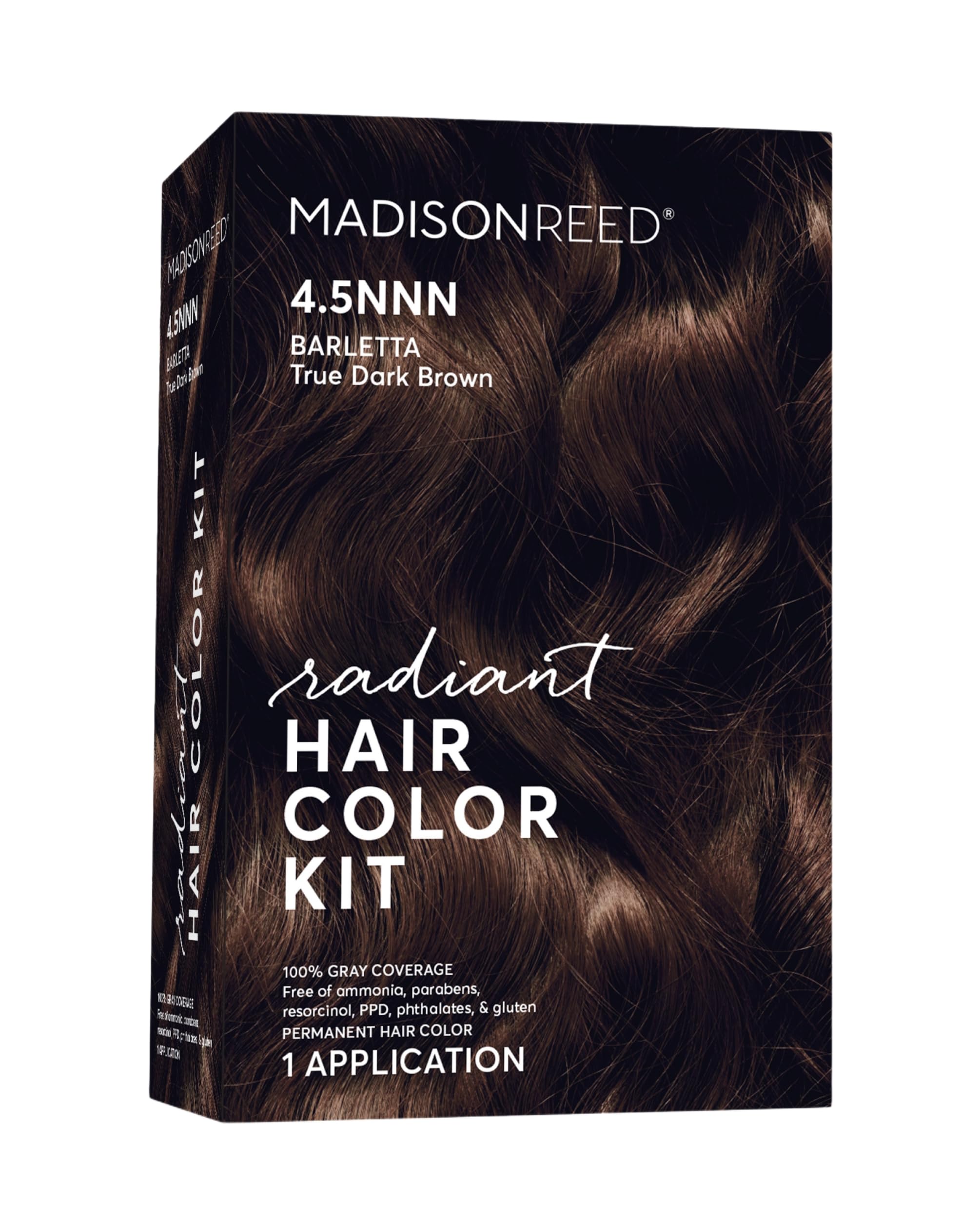 Madison Reed Radiant Barletta Brown bottle for at-home color and even gray coverage