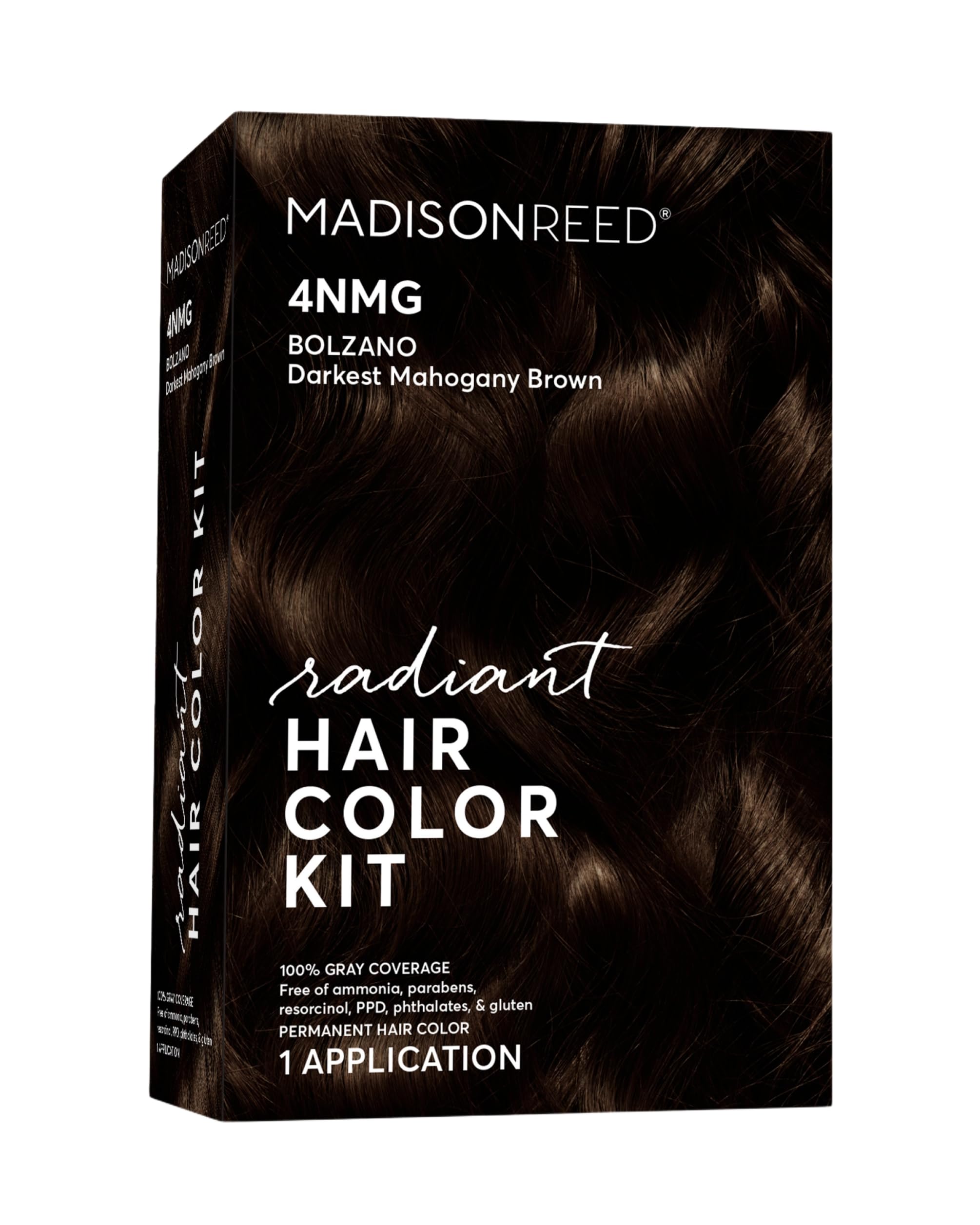 Madison Reed Radiant Color Kit bottle pour demonstrates precise mixing for even shade results