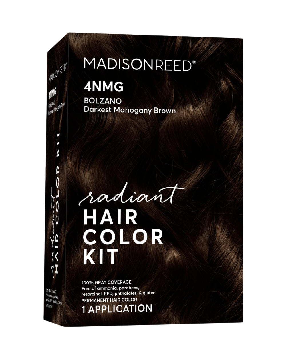 Madison Reed Radiant Color Kit bottle pour demonstrates precise mixing for even shade results