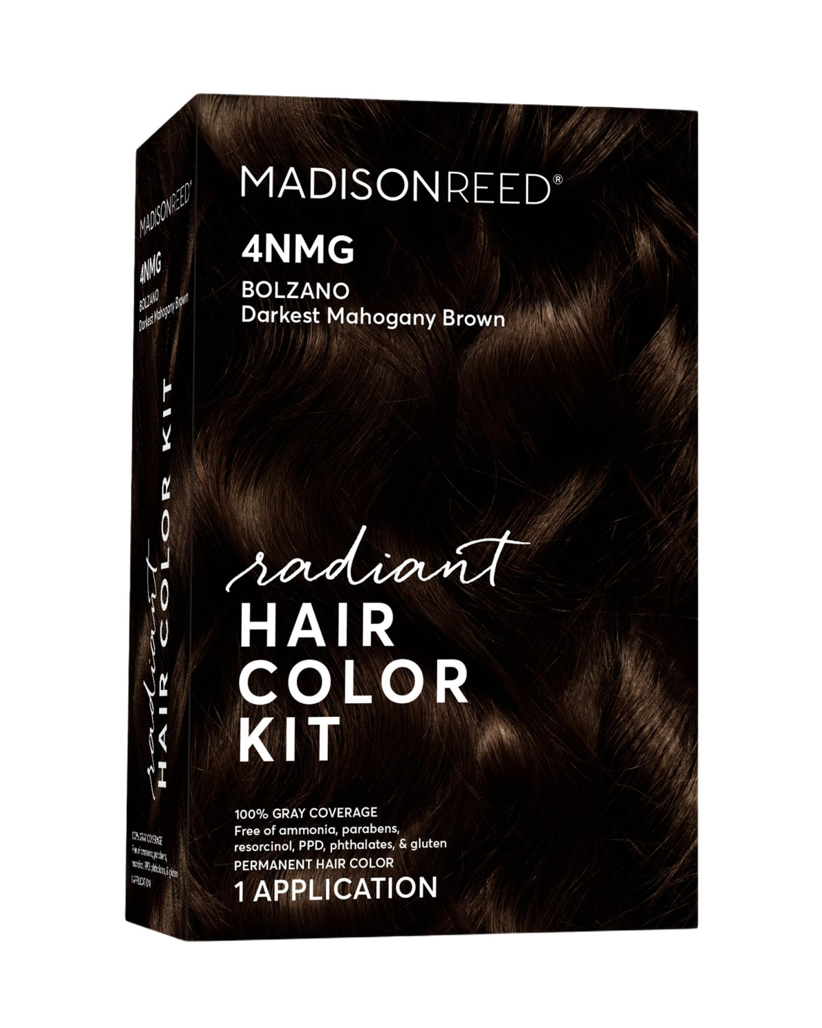 Madison Reed Radiant Color Kit bottle pour demonstrates precise mixing for even shade results