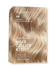 Madison Reed Radiant Color Kit box: all-in-one at-home dye for gray coverage.
