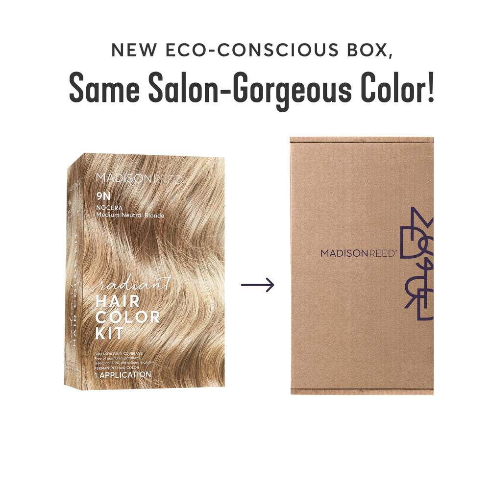 Madison Reed Radiant Color Kit color-cream tube for salon-quality color at home.