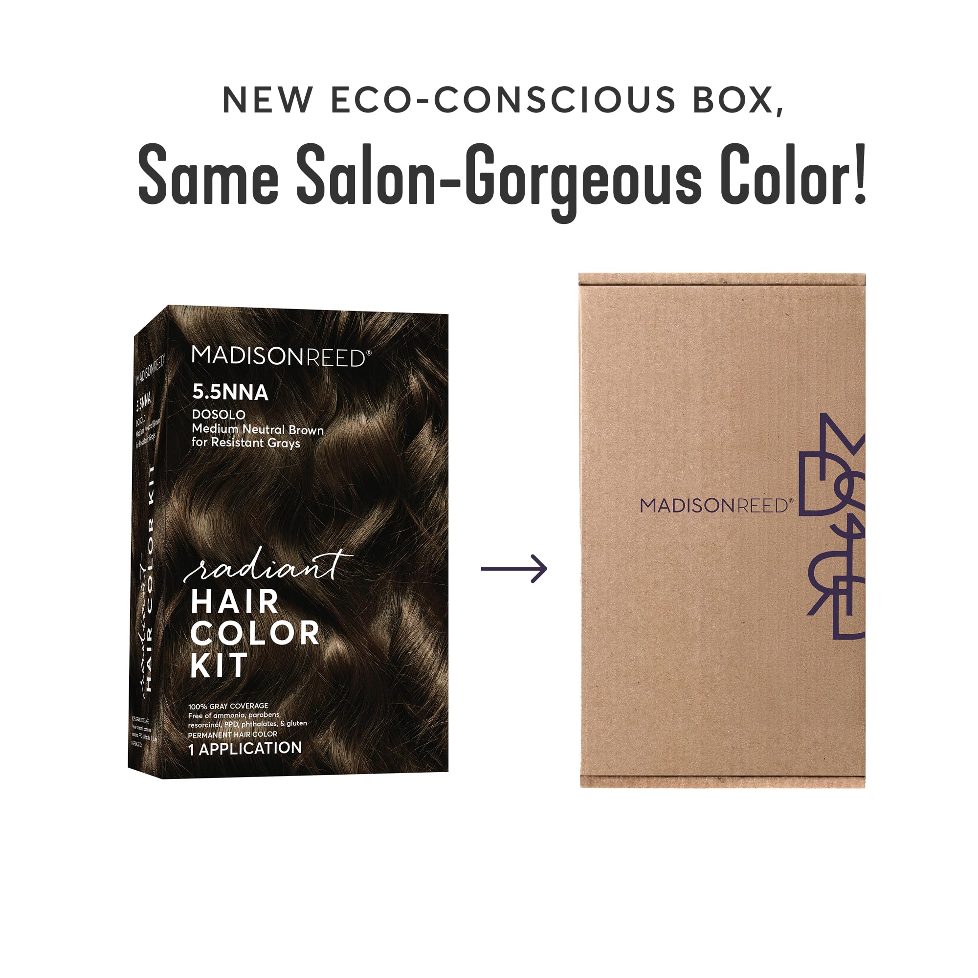 Madison Reed Radiant Color kit dosolo developer bottle ready for precise application.