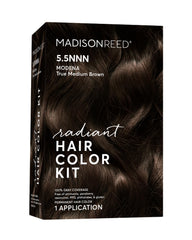 Madison Reed Radiant Color Kit Modena bottle close-up for rich color preparation