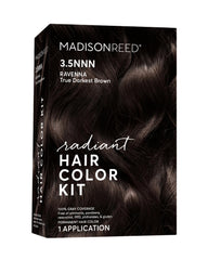 Madison Reed Radiant Color Kit Ravenna Brown packaging highlights at-home color convenience