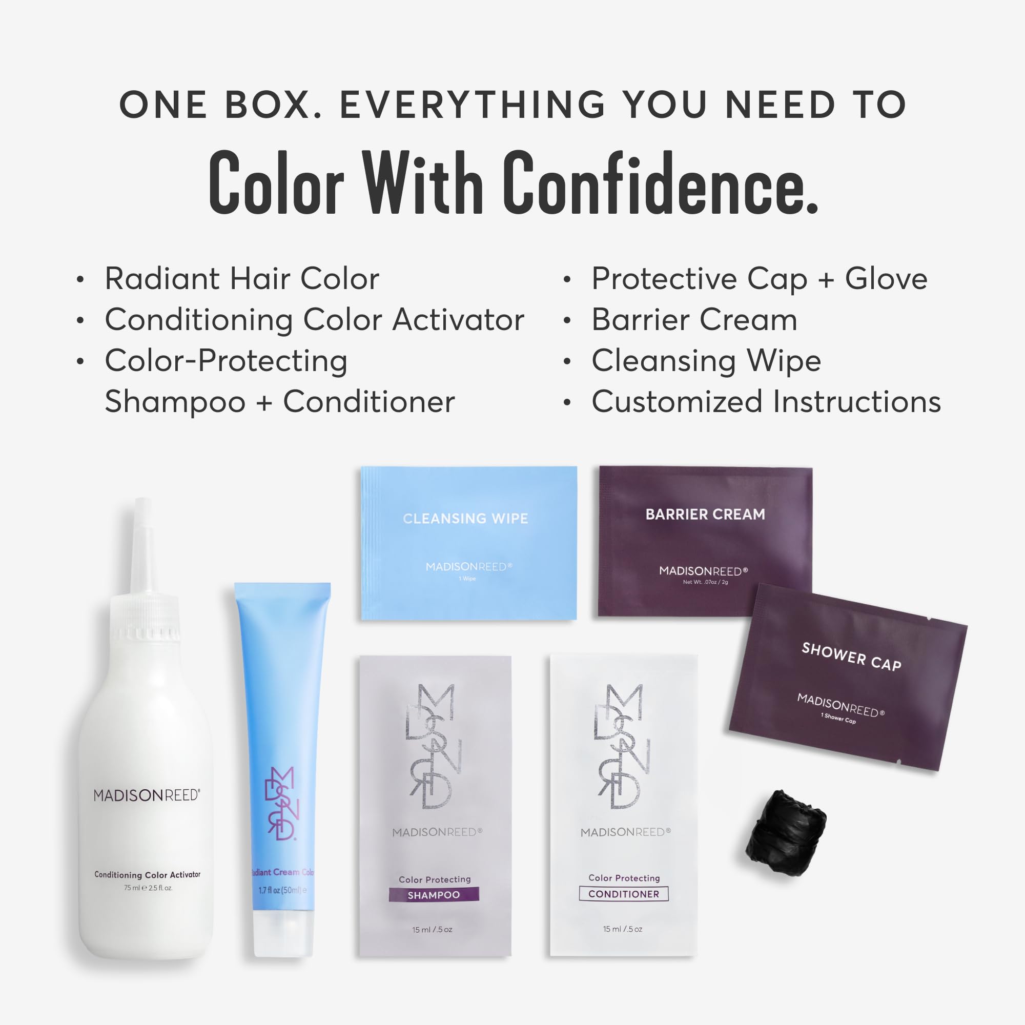 Madison Reed Radiant Color swatches Ravenna illustrate natural gray coverage