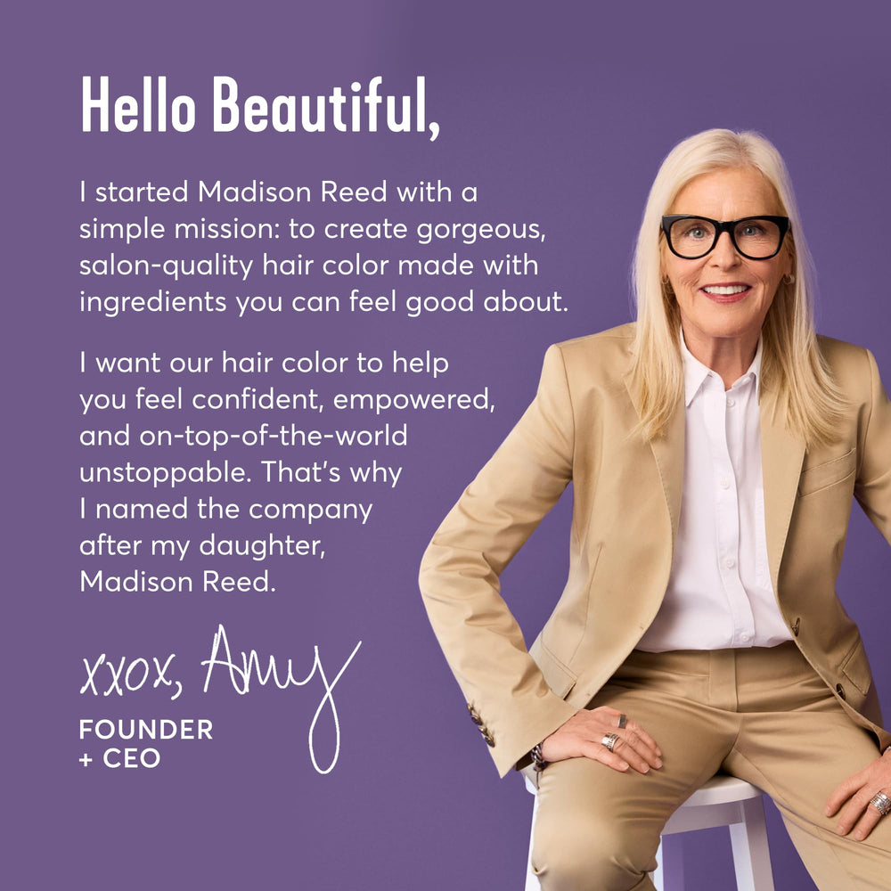 Madison Reed included gloves ensure clean, comfortable application