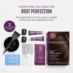Madison Reed Root Perfection cream texture closeup enabling seamless color blending.