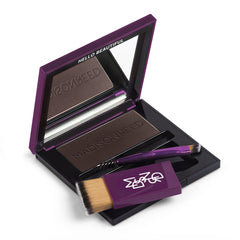 Madison Reed Root Touch Up + Brow Filler compact conceals roots and grays with natural color.