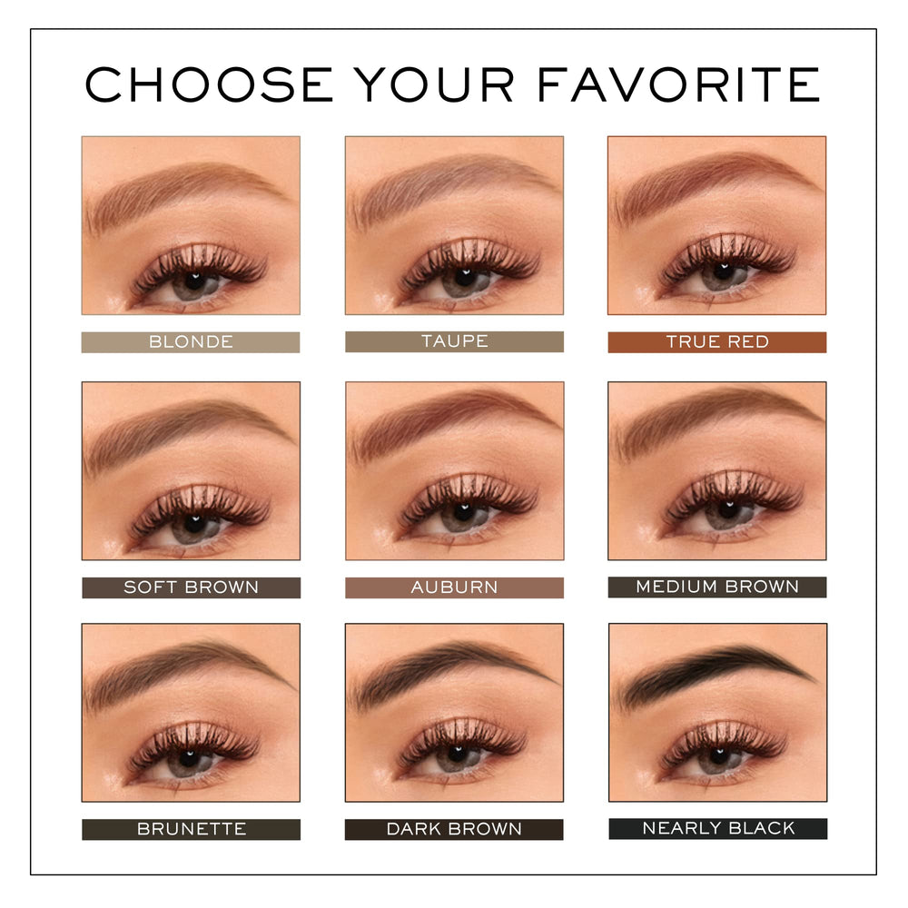 MADLUVV Brow Stamp Refill on sparse brows delivers fuller definition