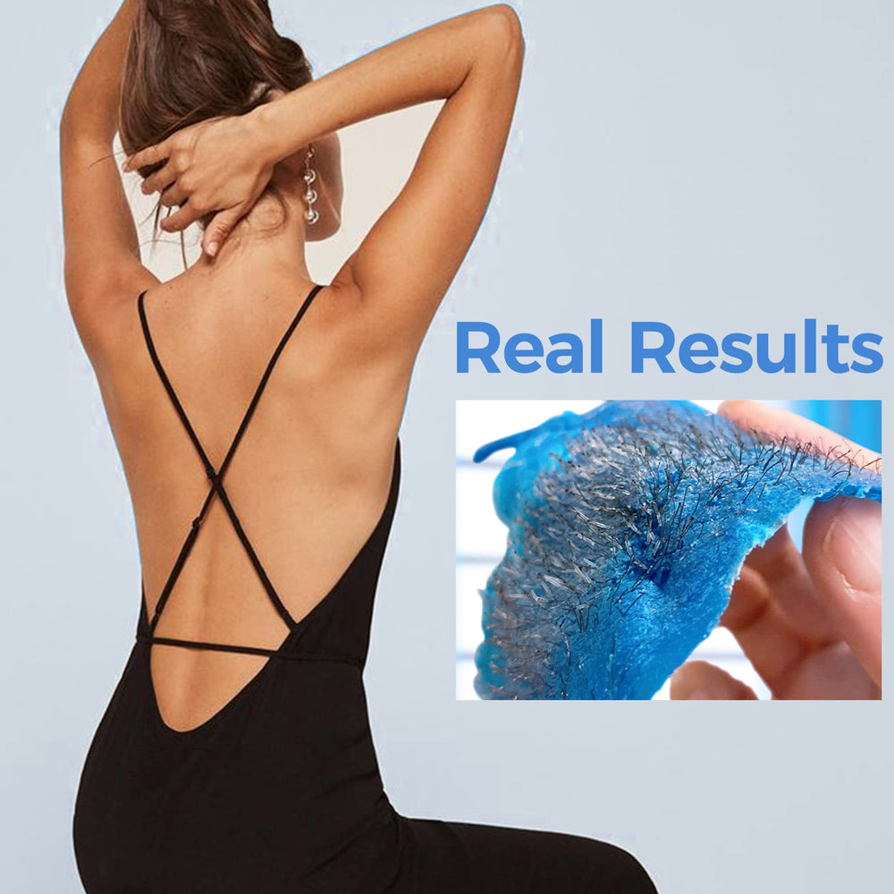Madors facial waxing using gentle beads on delicate areas.