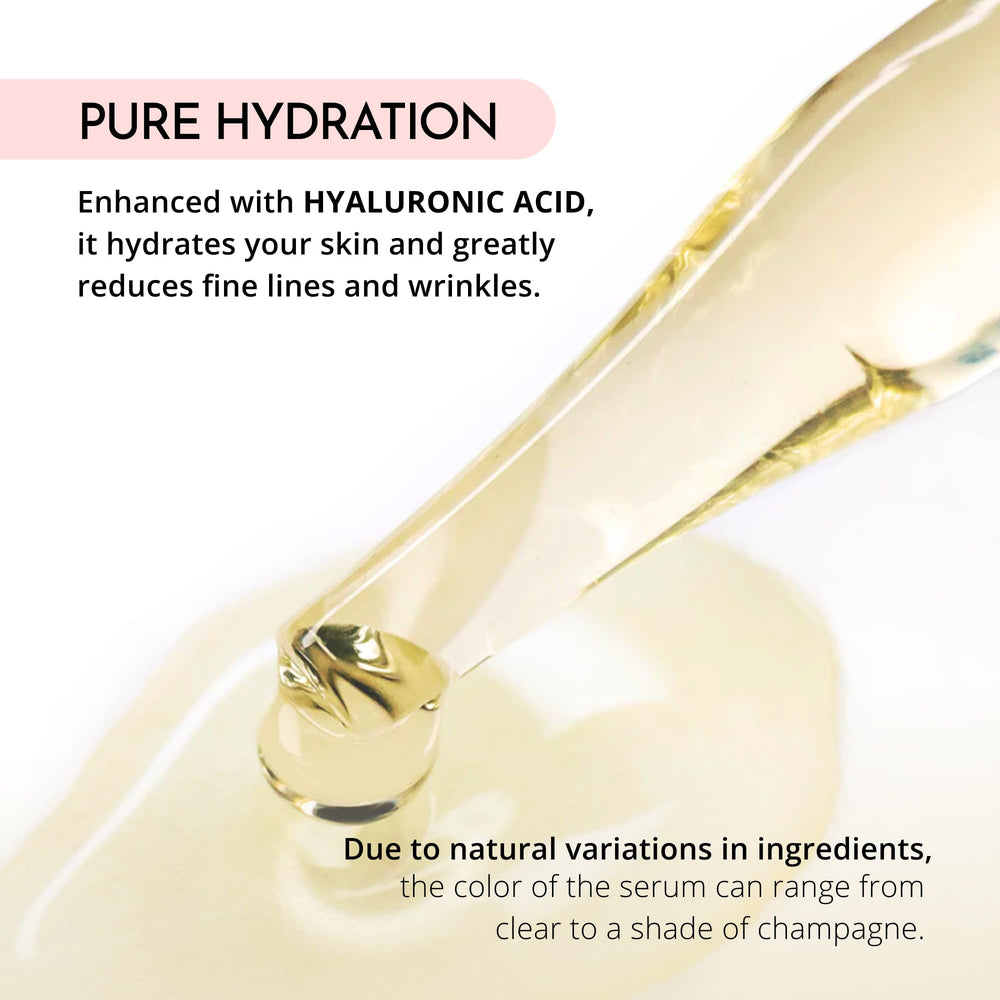 Maelove glow application on skin showing quick absorption.