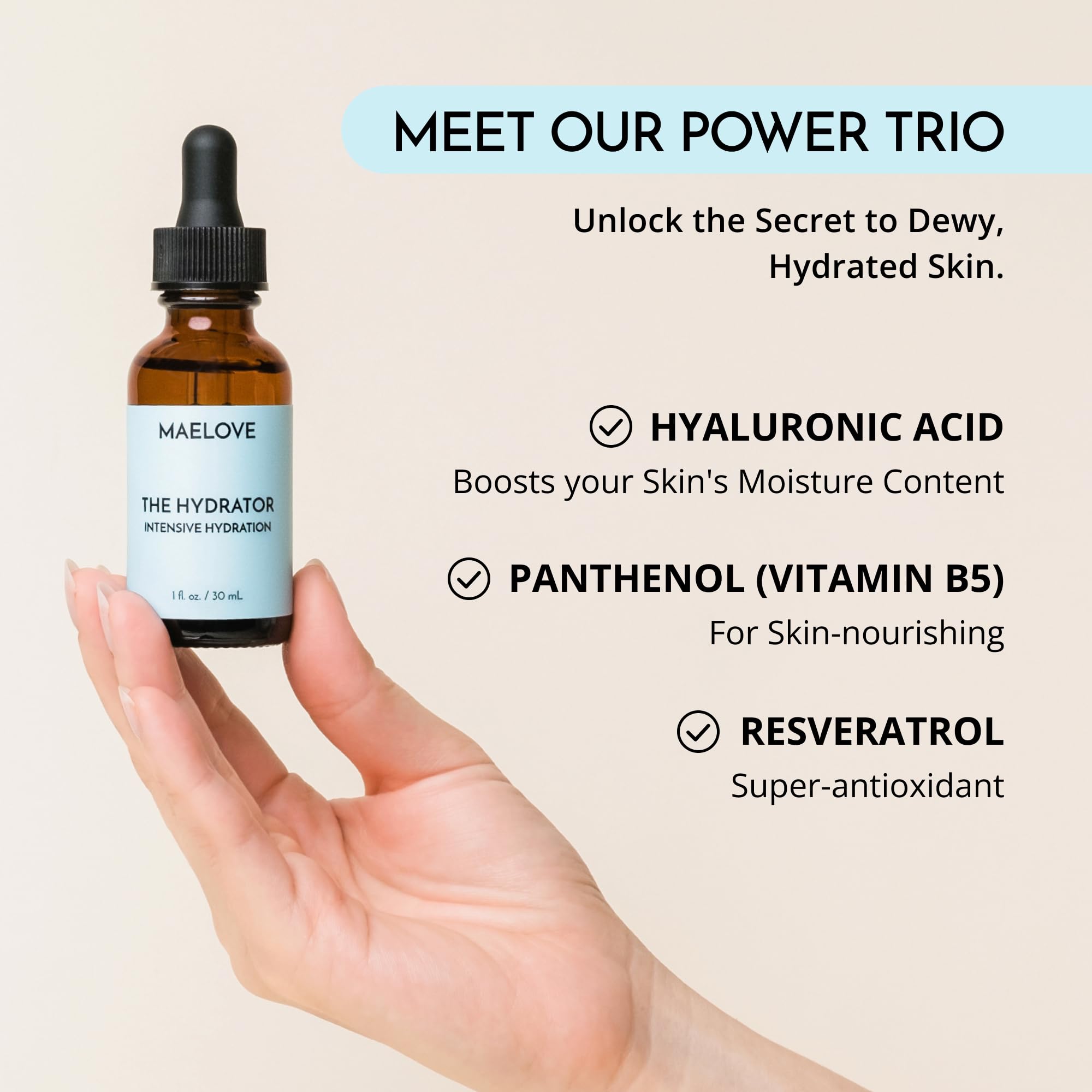 MAELOVE Hydrator-application-routine guides gentle facial hydration.