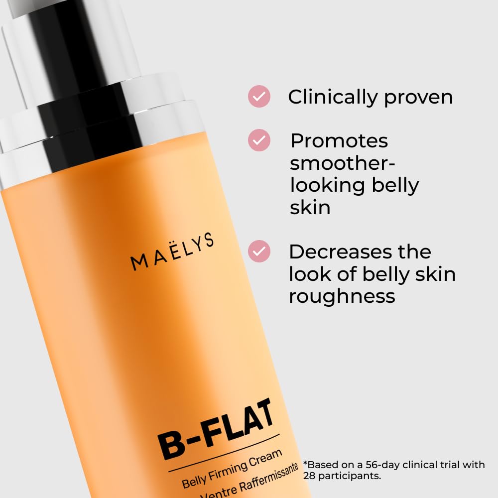 Maëlys B-FLAT cream texture close-up highlighting rich, nourishing feel.