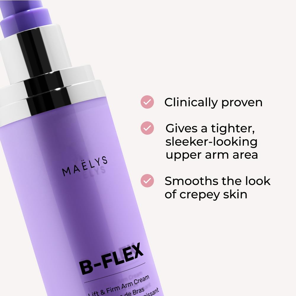 Maëlys B-FLEX pump-dispense highlights precise dosing for targeted arm massage