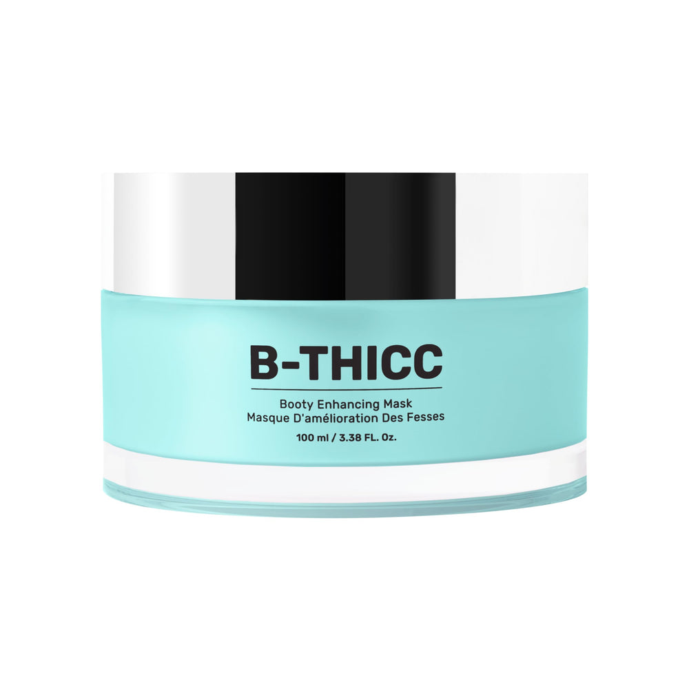 MAELYS B-THICC bum mask packaging closeup for premium skincare routine