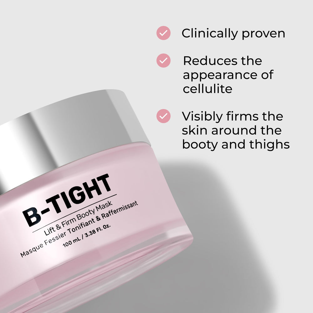 MAËLYS B-TIGHT texture close-up highlights creamy formula for easy, even application.