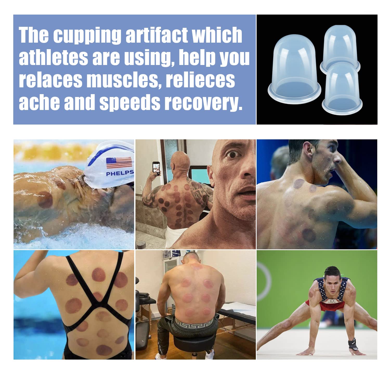 MAFLY silicone cupping body large cup delivers deeper tissue massage and contouring potential.