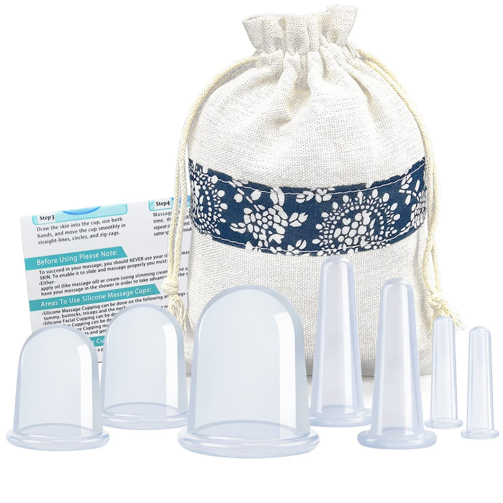 MAFLY silicone cupping face mini eye cups for relaxing eye area and gentle tension relief.