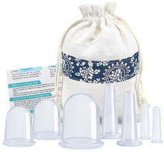 MAFLY silicone cupping face mini eye cups for relaxing eye area and gentle tension relief.