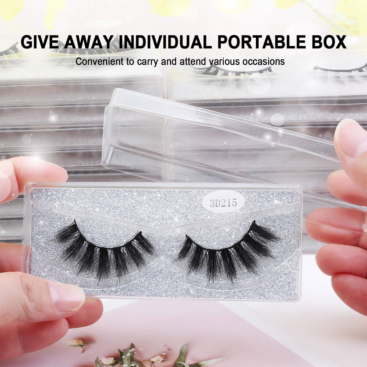 MAGEFY lashes feature a thick soft band for easy application