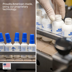 Magic Molecule Hypochlorous acid closeup underscores powerful cleansing without irritation