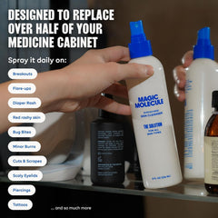 Magic Molecule bundle packaging, home and travel set with multiple sizes.