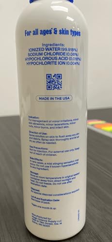 Magic Molecule HOCl spray on face for breakout-prone skin
