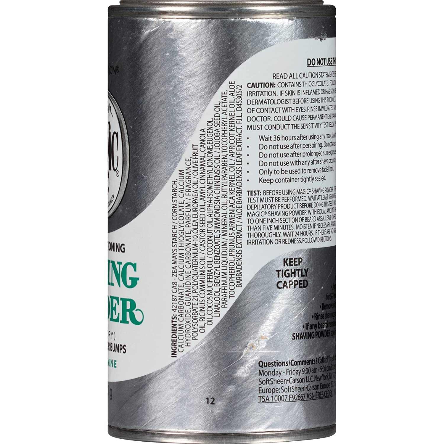 Magic Skin Conditioning Shaving Powder dissolving into lather demonstrates easy prep.