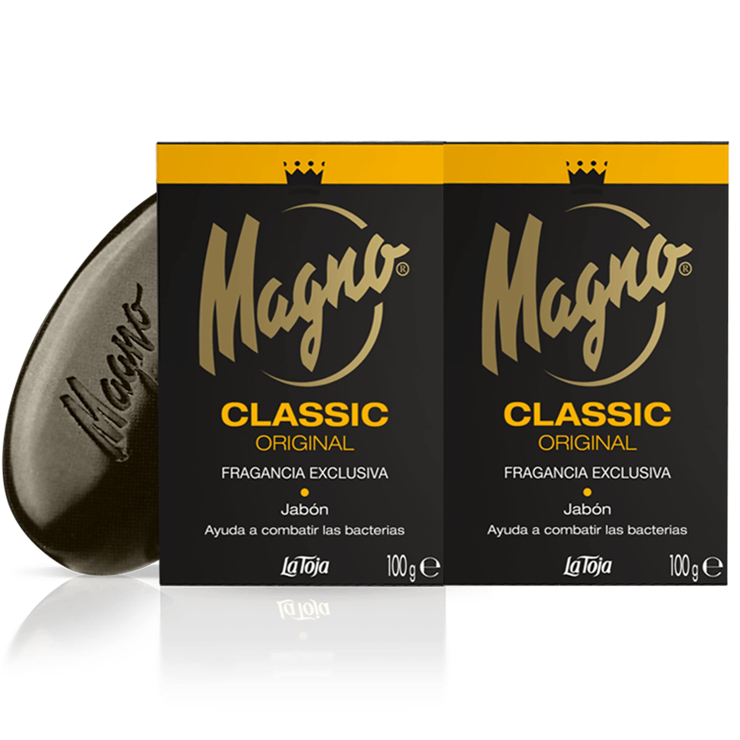 Magno Classic Black eight-pack packaging for bulk household use
