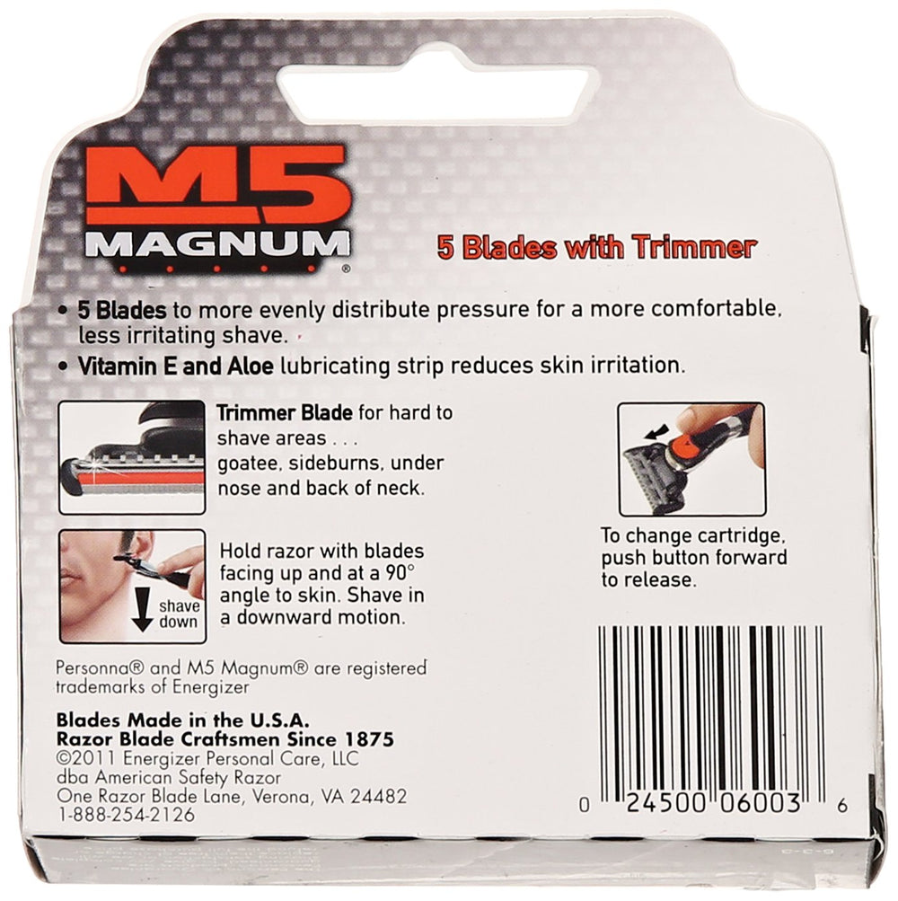 Magnum M5 Guardian Trimmer blade for precise detailing on tricky areas.