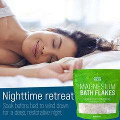 Magnum Solace bath time mixing bowl image suggests soothing soak ritual.