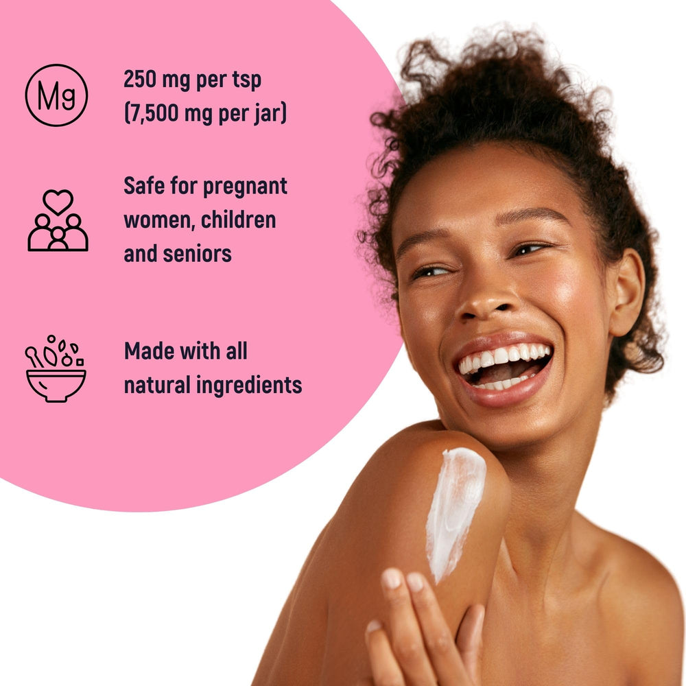 Lavender-scented Magnum Solace lotion evokes a calming nighttime routine.