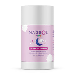 MagSol Organics Enchanted Dreamer deodorant stick closeup for gentle odor control