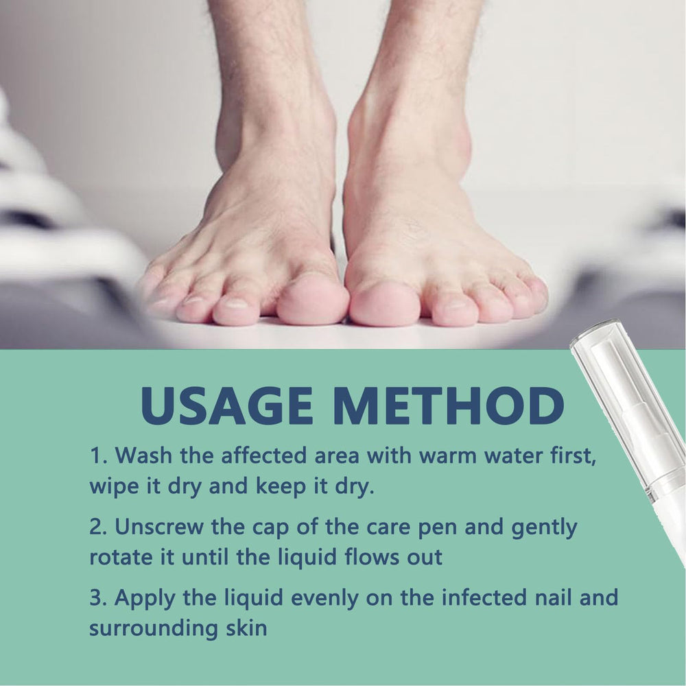 Maidlure Orvalle Nail Pen on nail demonstrating quick absorption.