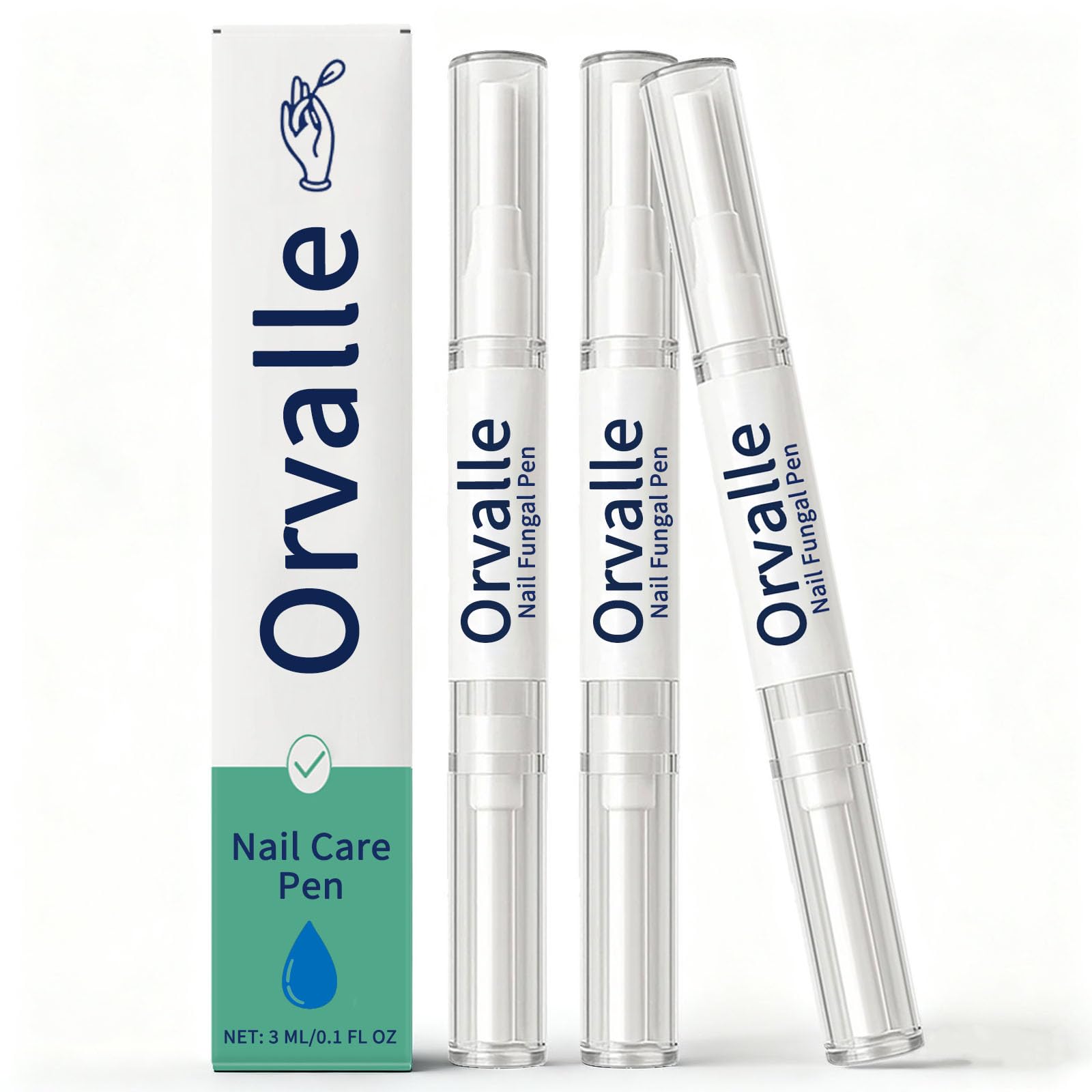 Maidlure Orvalle Nail Pen packaging shown for convenient on-the-go nail care.