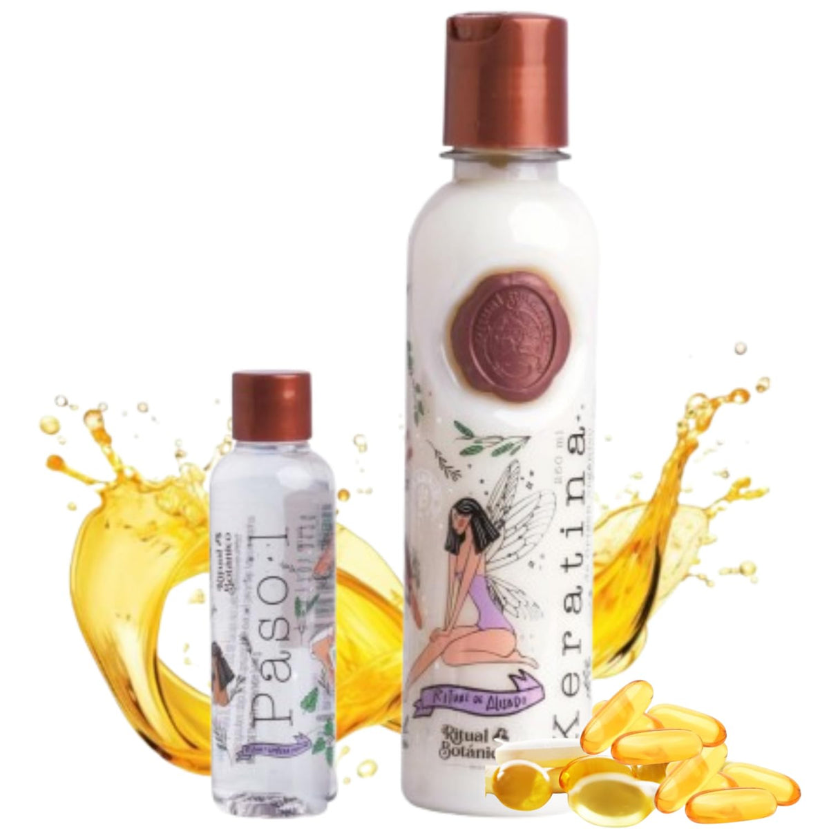 MAIKE AMOUR Ritual Botanico Keratina Organica bottle for instant shine