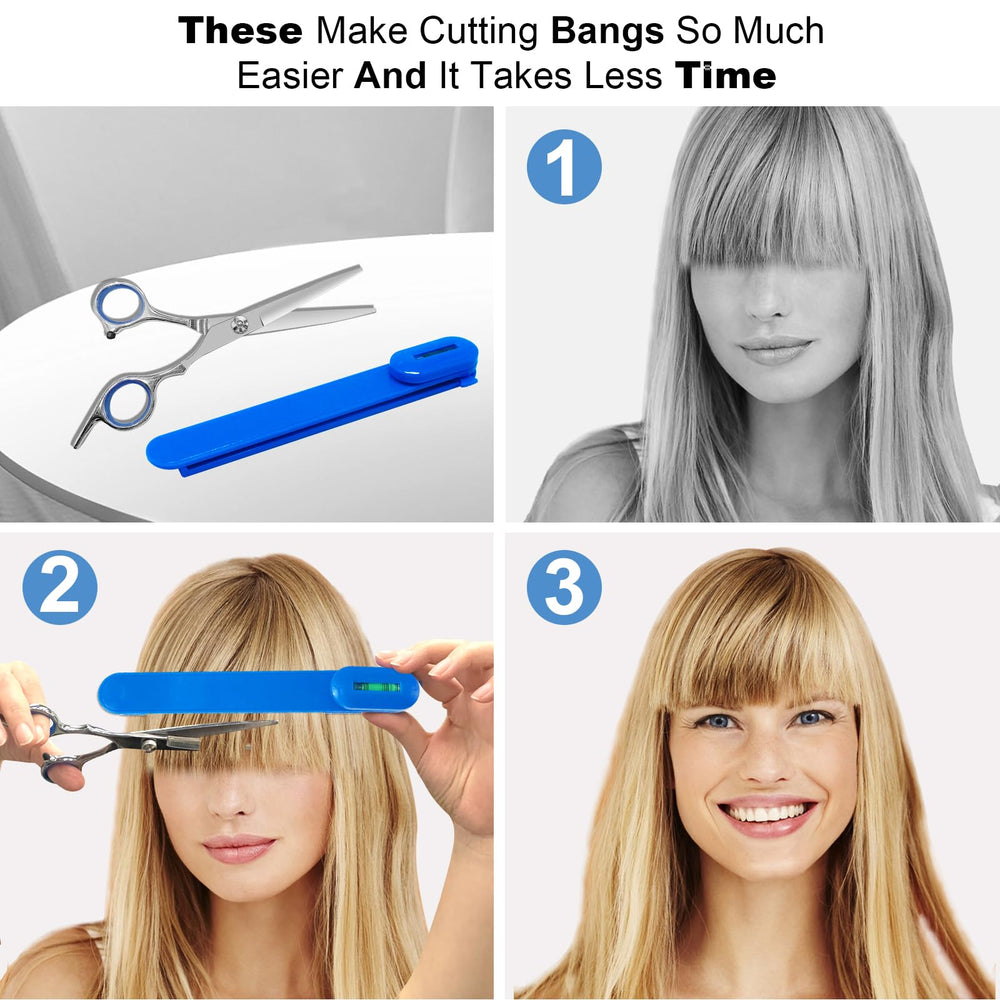 MAIPAY bangs trim blue in-action demo for instant results.