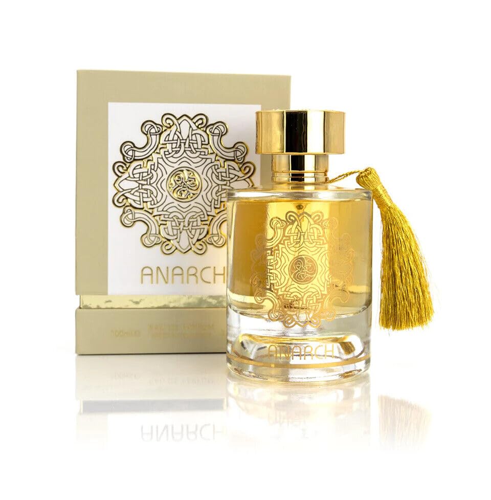 Maison Alhambra Anarch bottle-side angle showing amber-woody vibe