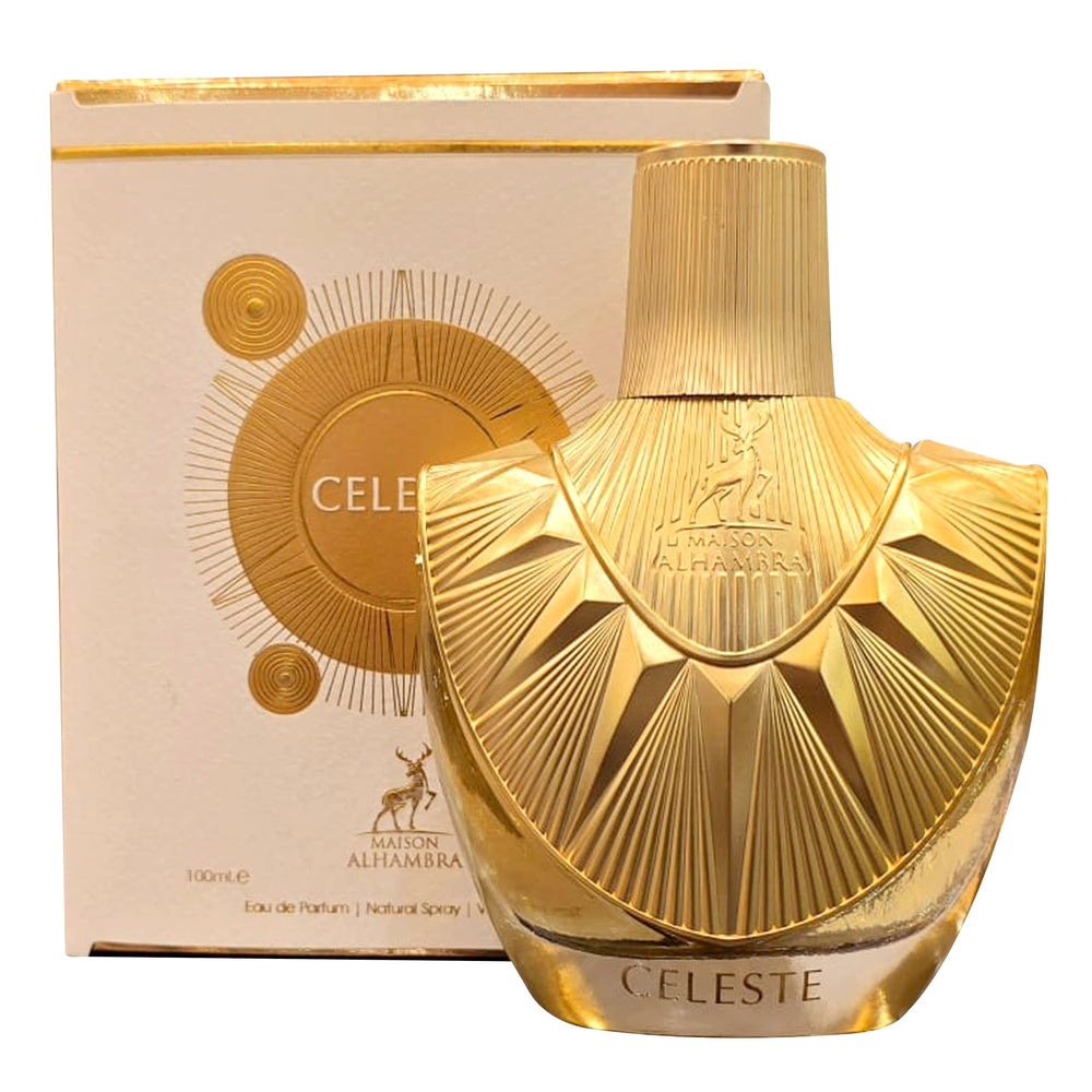 Maison Alhambra Celeste middle notes jasmine sambac create elegant heart.
