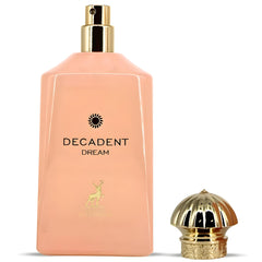 Maison Alhambra Decadent Dream amber tones hint at vanilla-sandalwood base