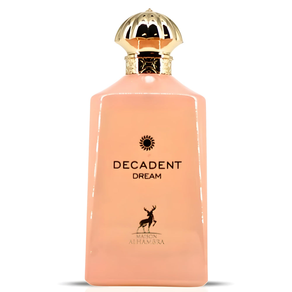 Maison Alhambra Decadent Dream bottle front for evening elegance