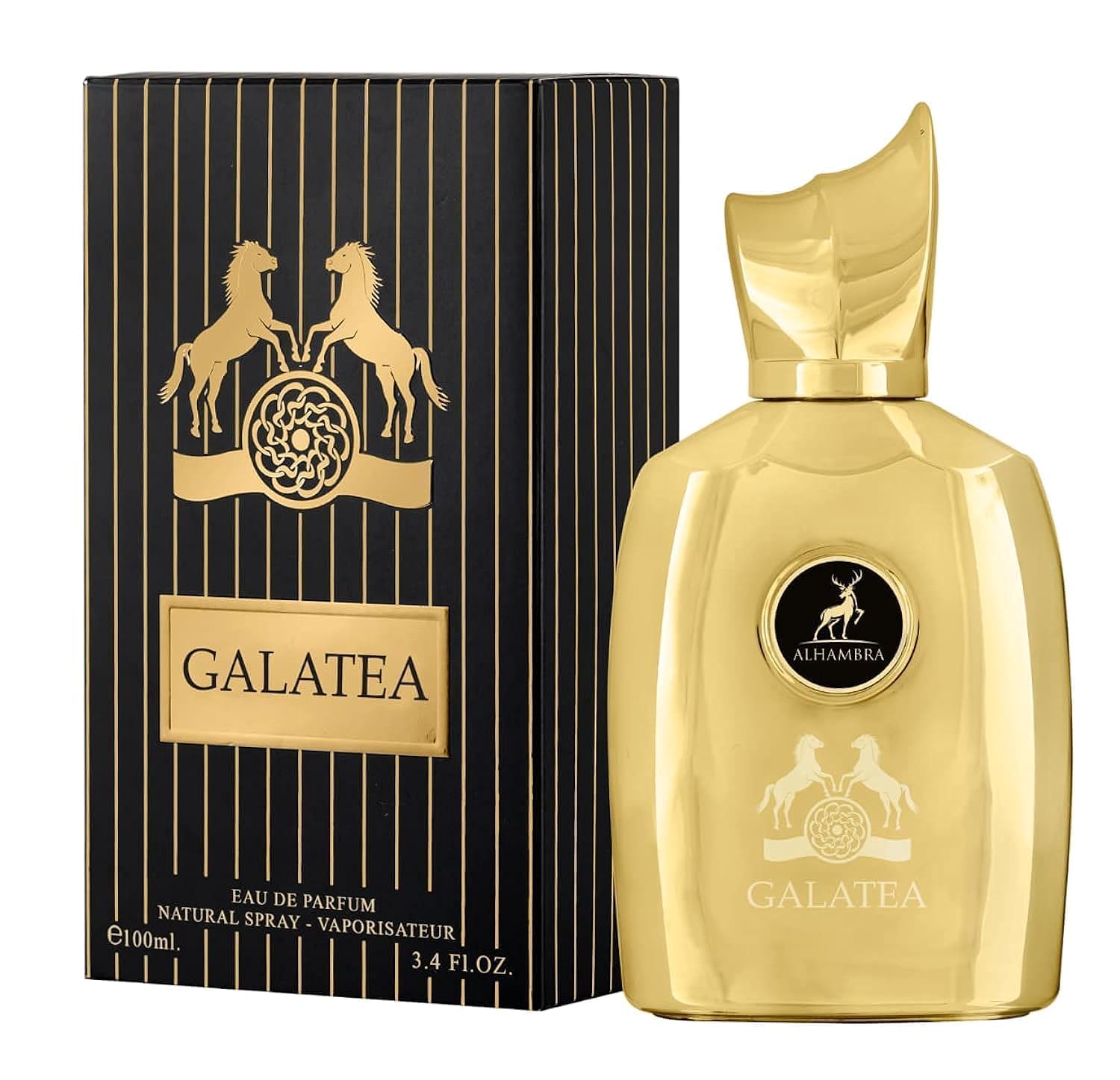 Maison Alhambra Galatea bottle-front shows sleek design for confident daily wear.