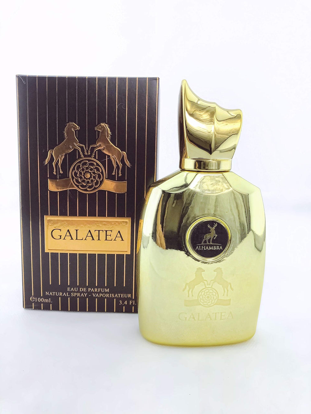 Maison Alhambra Galatea store-display captures aspirational, on-shelf appeal today.