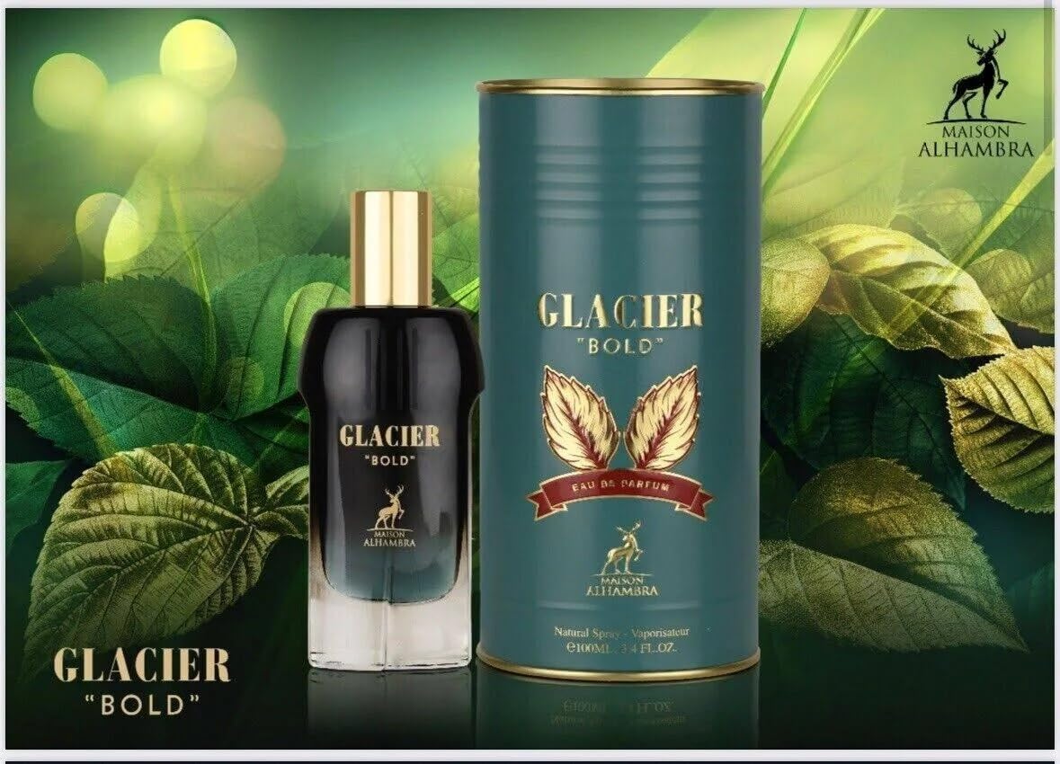 Maison Alhambra Glacier Bold spray-bottle demonstrates easy application with lasting impression.