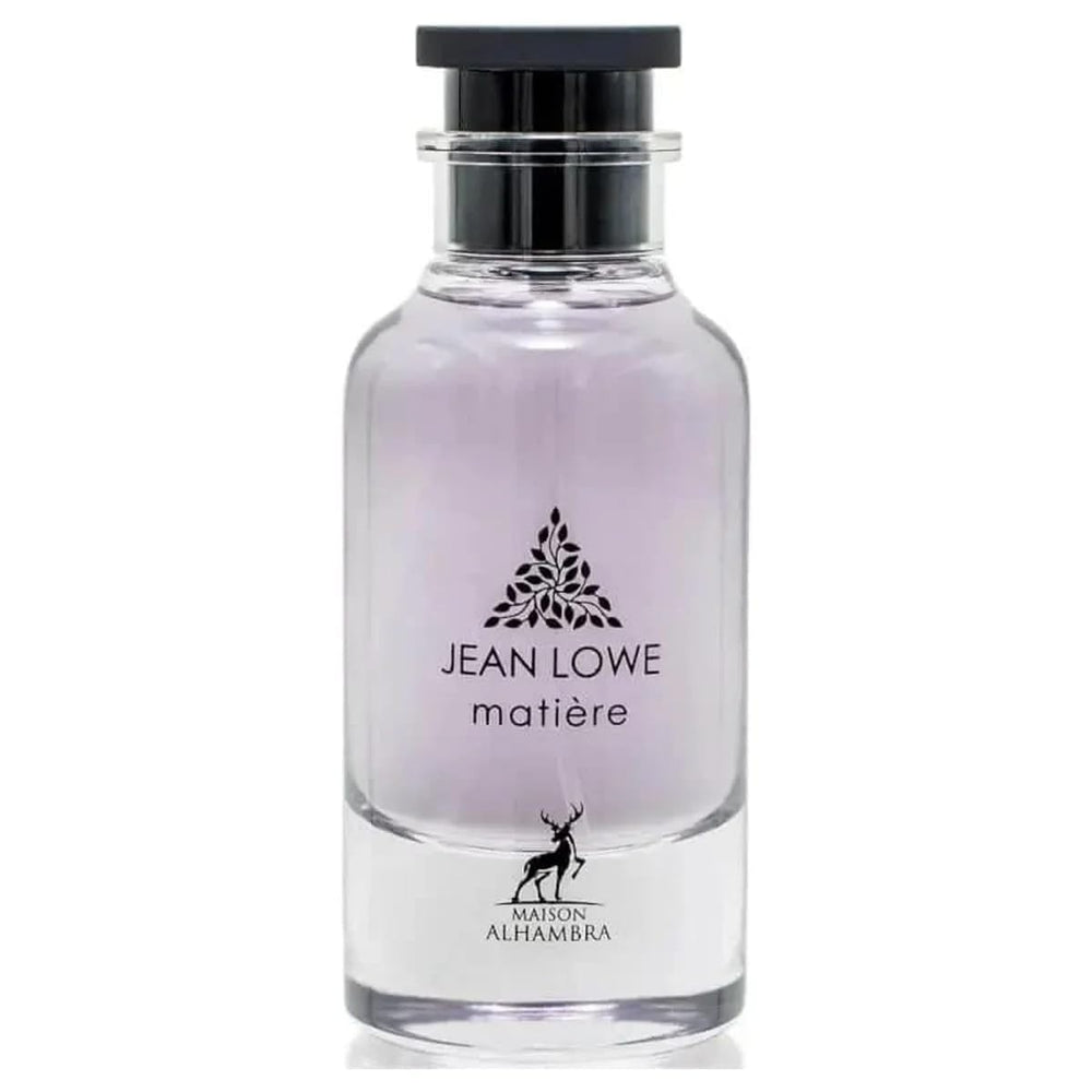 Maison Alhambra Jean Lowe Matiere bottle front ideal for formal occasions