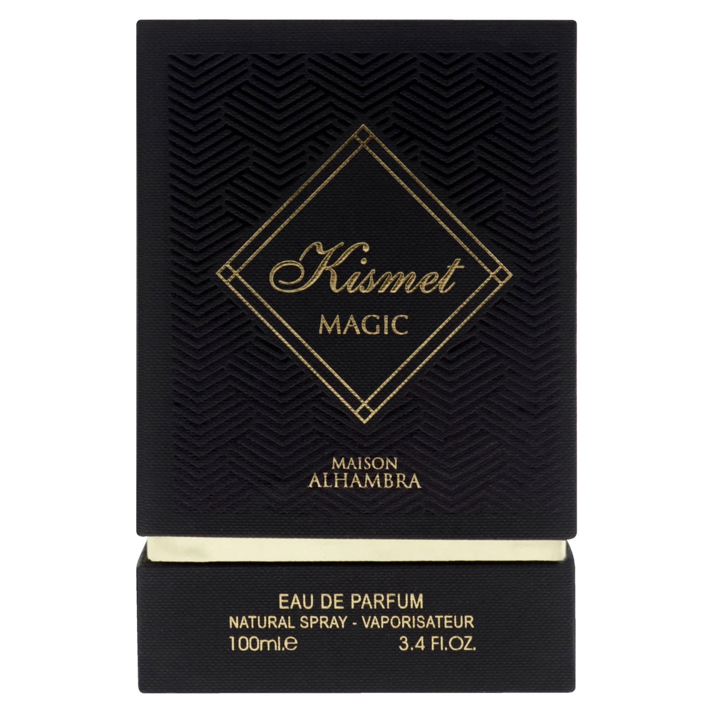 Maison Alhambra Kismet Magic EDP gift box, ready for gifting.