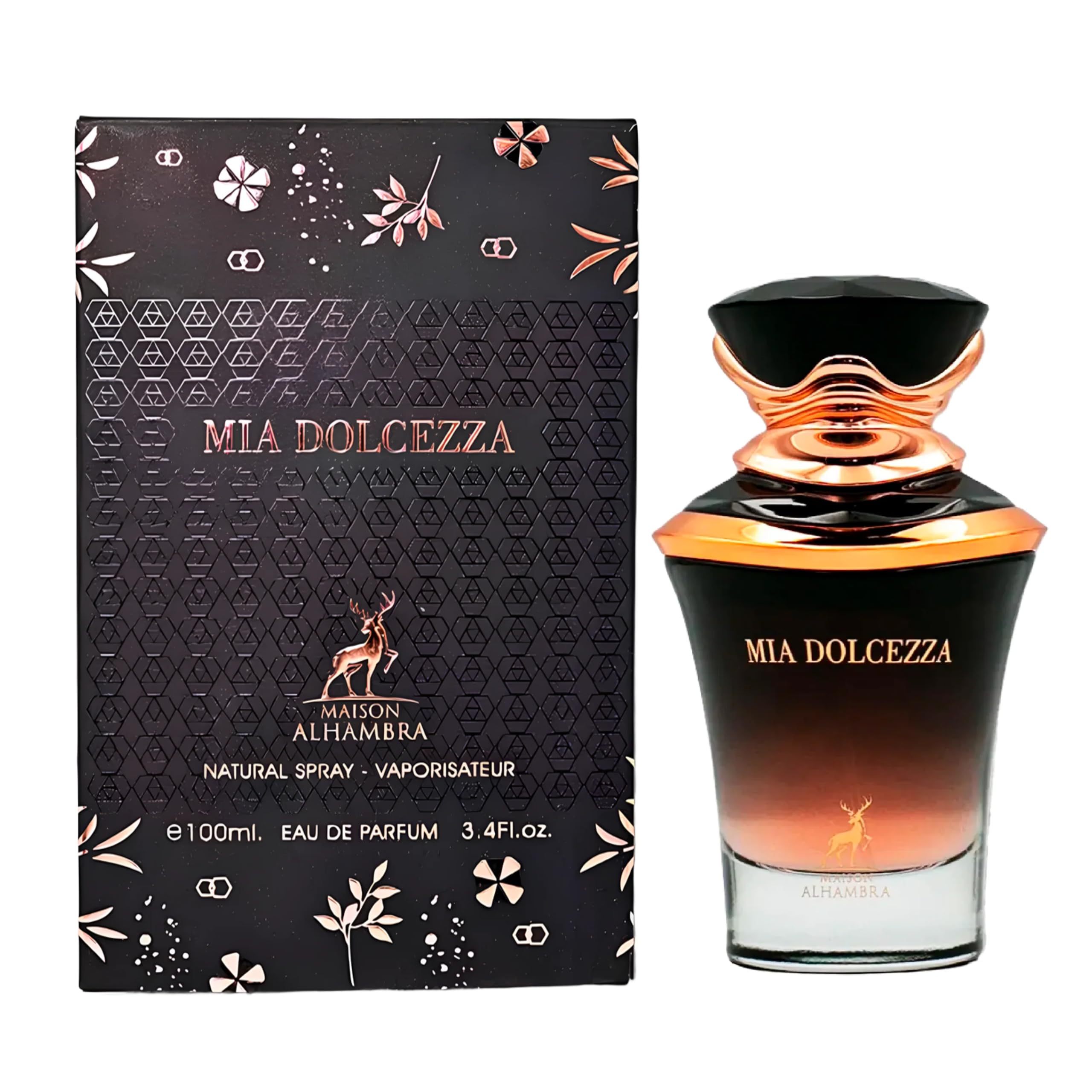 Mia Dolcezza unisex fragrance profile highlights woody floral notes